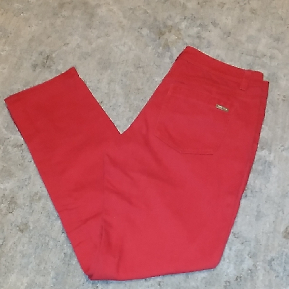 White House Black Market Scarlet Denim